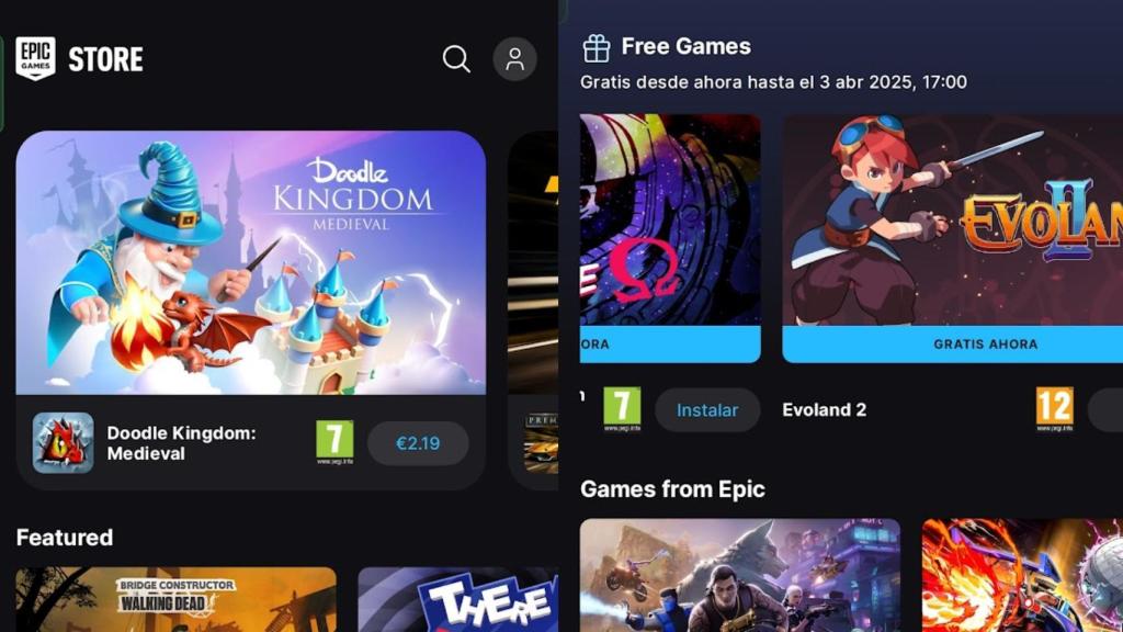 Juegos gratis de Epic Games