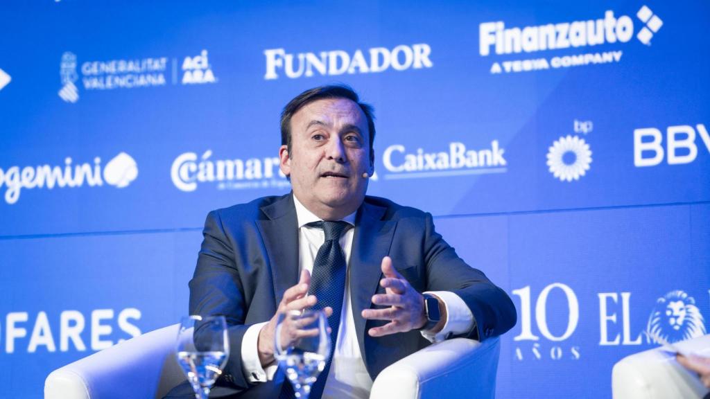 Eduardo Pastor, presidente de Cofares durante su intervención en el V foro económico Wake Up, Spain! de EL ESPAÑOL, Invertia y Disruptores.