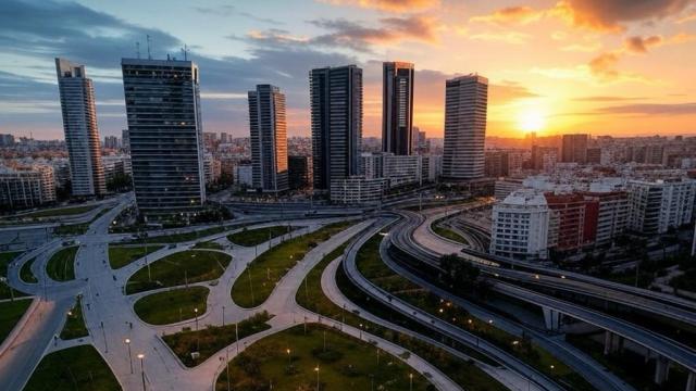 Valencia en 10 años, según la IA. EE