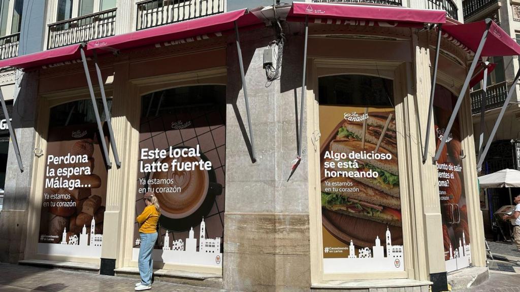El nuevo local de La Canasta en calle Larios.