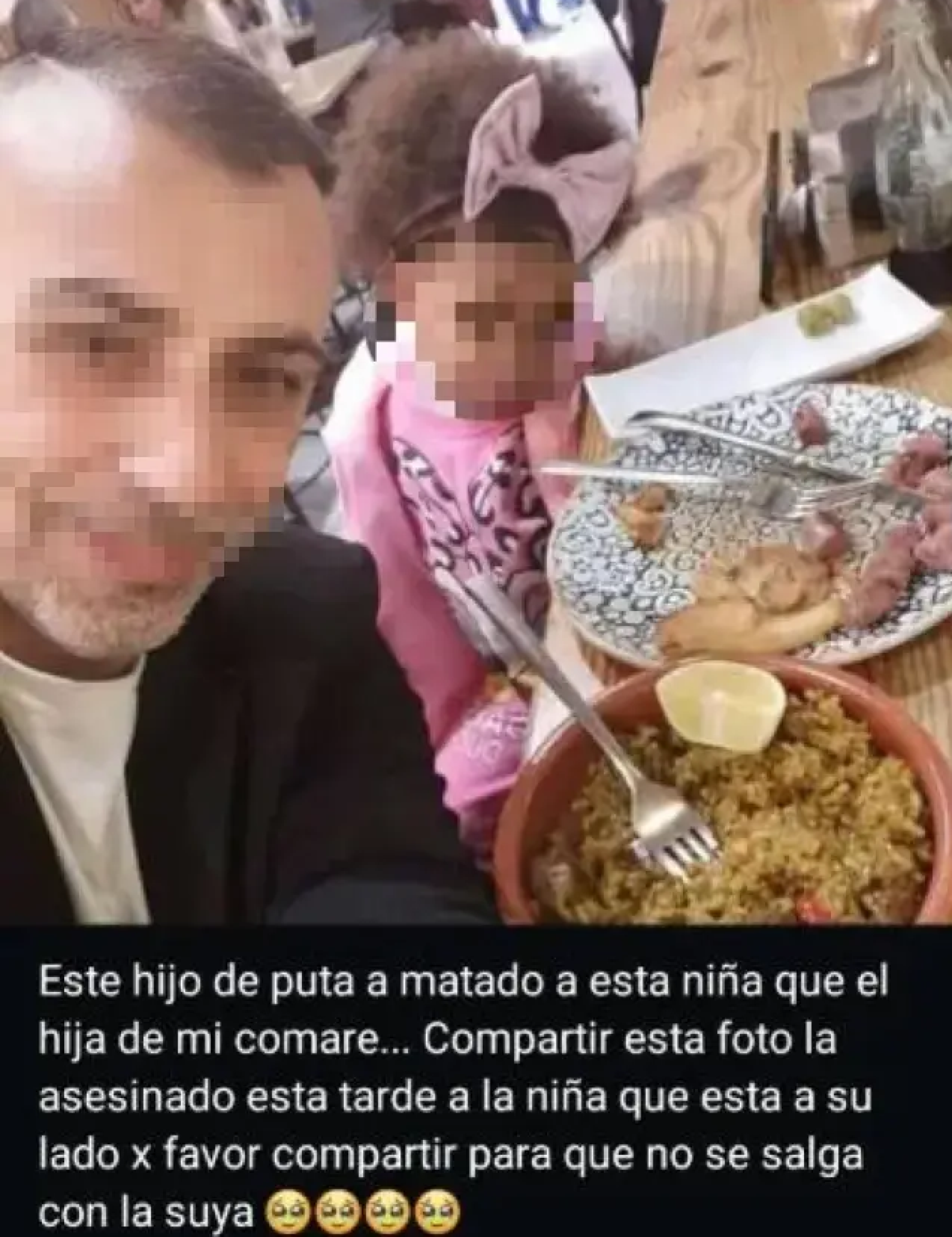 Una de las fotos que los allegados de Nadia han compartido por Facebook.