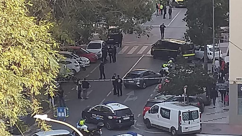 La zona en la que ha ocurrido el tiroteo.