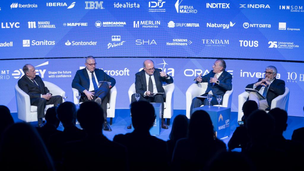 Foro sobre la industria española de defensa del foro Wake Up! Spain 2025.