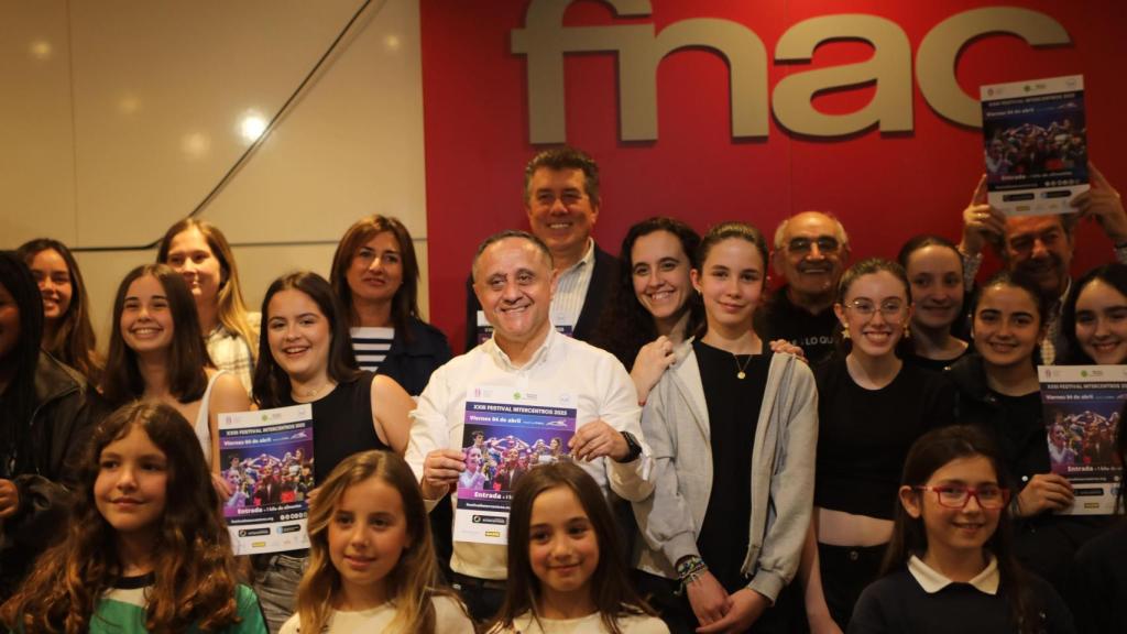 Momento de la presentación de la gala de Intercentros.