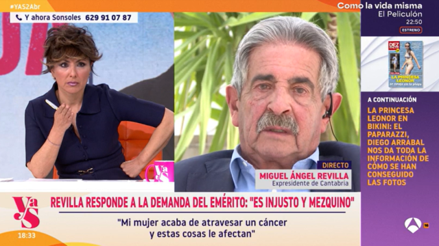 Miguel Ángel Revilla, al borde del llanto: Esto no lo se lo deseo a nadie. Me ha afectado, sobre todo por mi familia