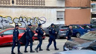 Fotografías del tiroteo en la calle Gaucín, en Málaga