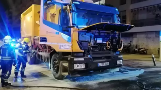 Bomberos en una imagen de archivo.