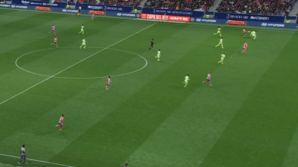 Posición antirreglamentaria de Sorloth.