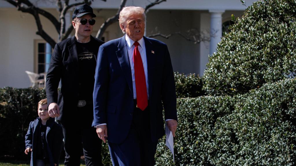 Donald Trump y Elon Musk el pasado 11 de marzo en la Casa Blanca.