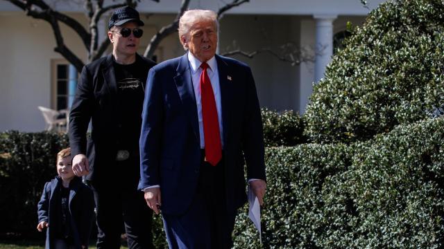 Donald Trump y Elon Musk el pasado 11 de marzo en la Casa Blanca.