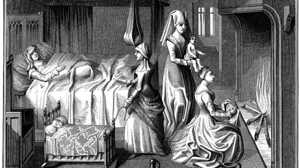 Matronas en la Edad Media.