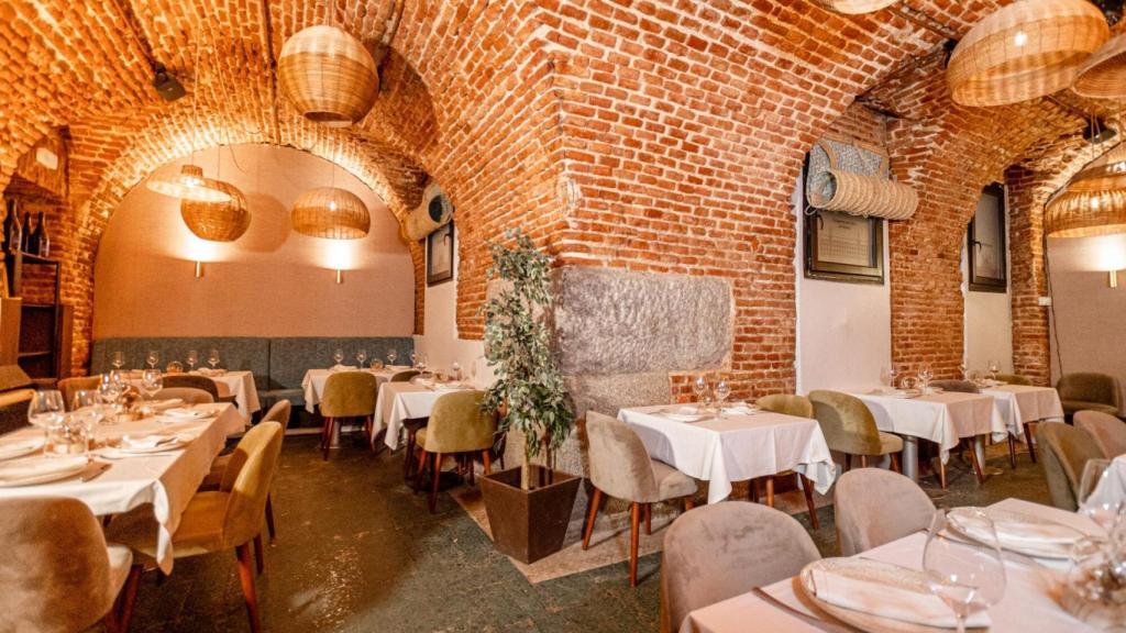 Las cuevas de la planta baja del restaurante Arrabal.