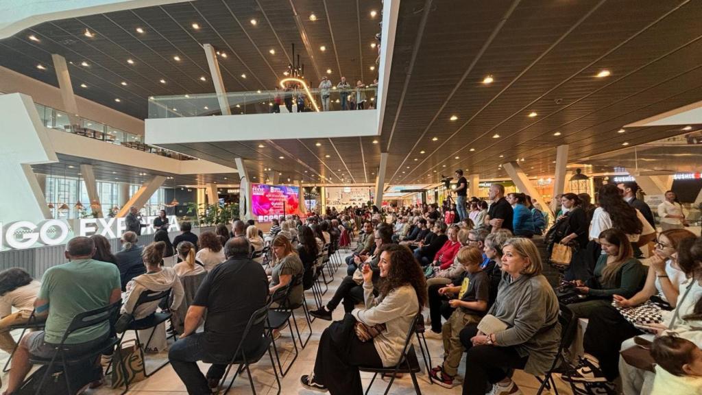 Imagen de un evento en el centro comercial Vialia Vigo