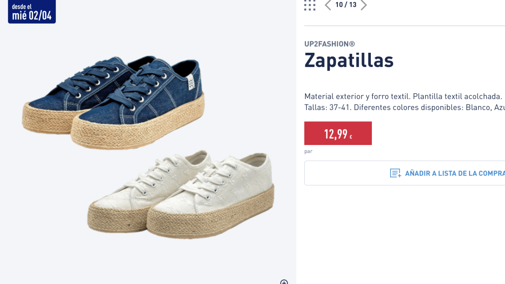 Zapatillas.