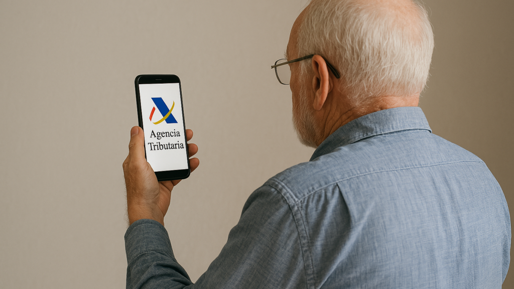 Persona mayor calculando su pensión.