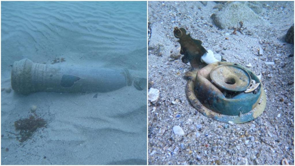 Restos arqueológicos encontrados en Fisterra