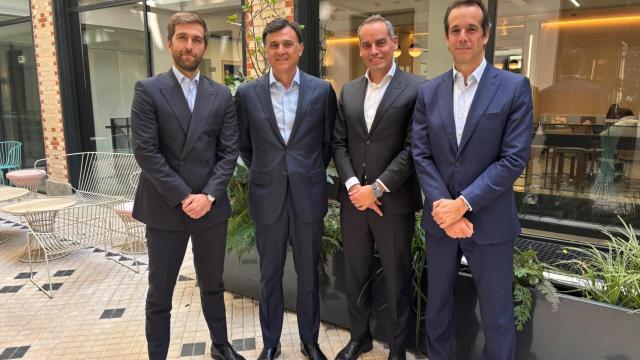 Alfonso Parejo Yanguas, Gonzalo Montes Amayo, Jordi Castañeiro y Juan José Legarda, el equipo de Interpath en España.