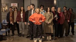 Imagen del rodaje de 'Aída y vuelta'.