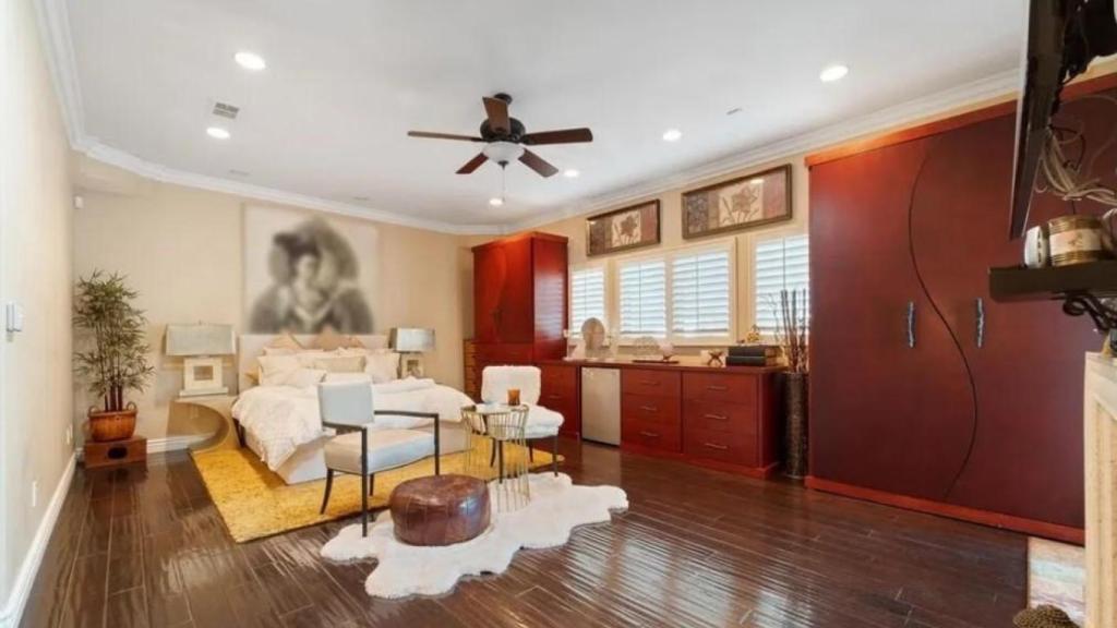 Interior de la casa de Will Smith en Los Ángeles.