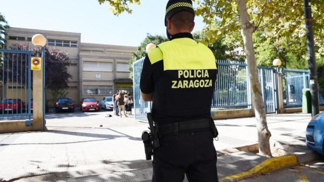 Un agente de la policía local, en una imagen de archivo.