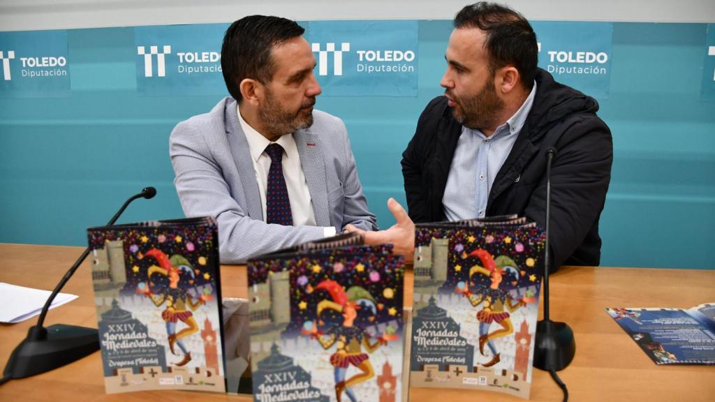 El vicepresidente de la Diputación de Toledo y el alcalde de Oropesa han presentado las jornadas medievales