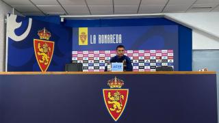 Kervin Arriaga en sala de prensa.