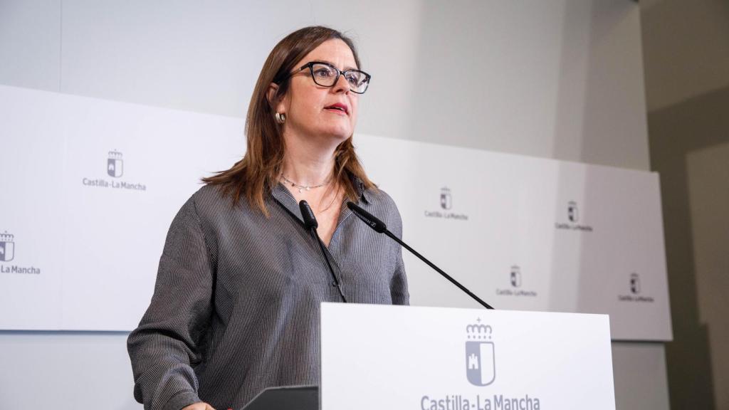 Esther Padilla, portavoz del Gobierno de Castilla-La Mancha. Foto: JCCM.
