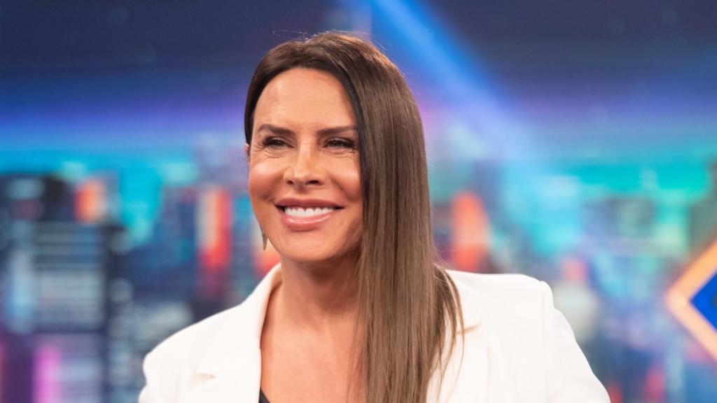 Karla Sofía Gascón en 'El Hormiguero' de Pablo Motos este martes.