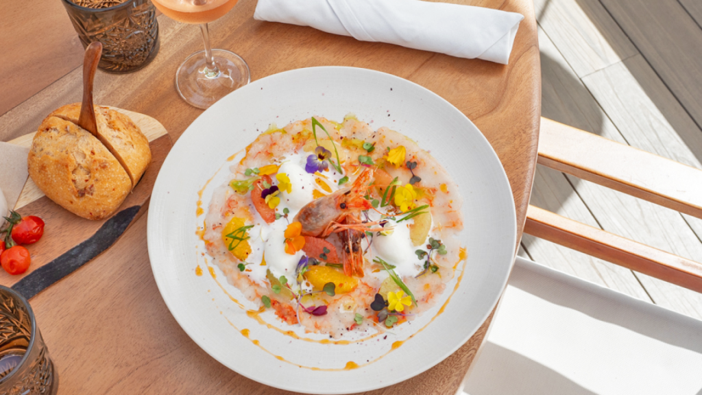 Uno de los platos de los menús que esperan en La Mostra Calvià.