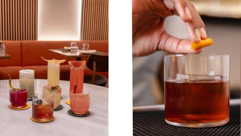 Cócteles para maridar la carta de principio a fin.