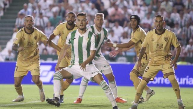 Un momento del Córdoba vs. Málaga CF de la temporada 2024-2025