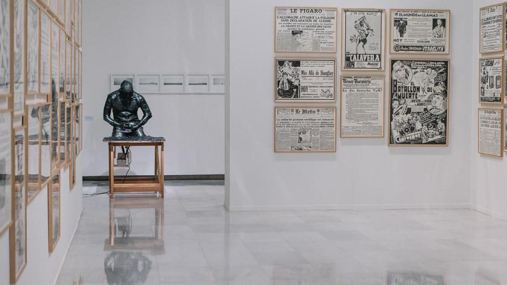 Vista de la exposición 'Próxima parada', en la Sala Alcalá 31, en 2017. Foto: Comunidad de Madrid