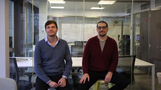 Toni Cáliz y Toni Pérez, fundadores de Harmonix.