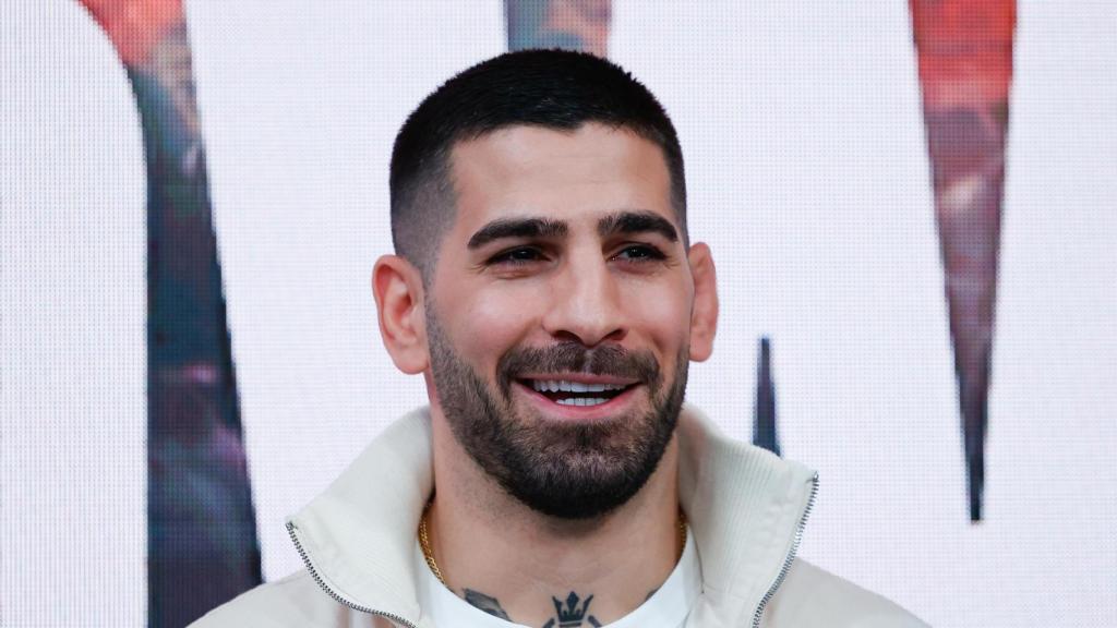 Ilia Topuria, en un acto de la promotora WOW