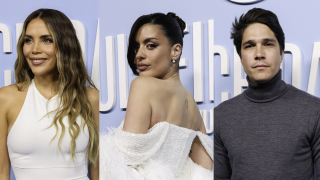 Rosanna Zanetti, Dulceida y Pablo Castellano en la premiere del documental Dulceida al Desnudo 2+1.