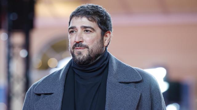 Antonio Orozco en un acto público en Málaga en 2023.