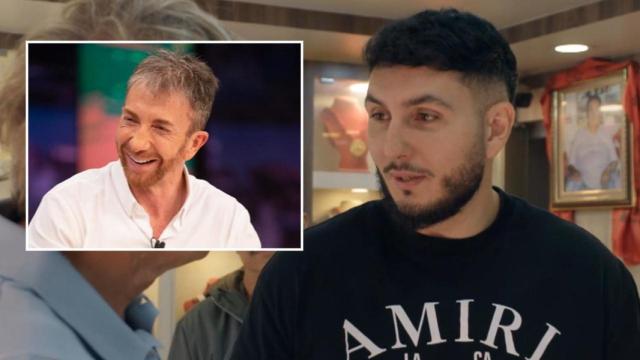 Pablo Motos y Omar Montes, en un fotomontaje de BLUPER.