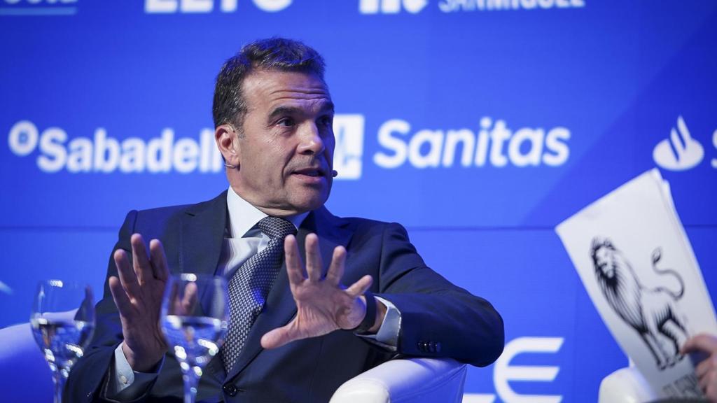 Nicolás Castrejón, director general de Operaciones de Mahou San Miguel, durante su intervención en Wake Up, Spain!