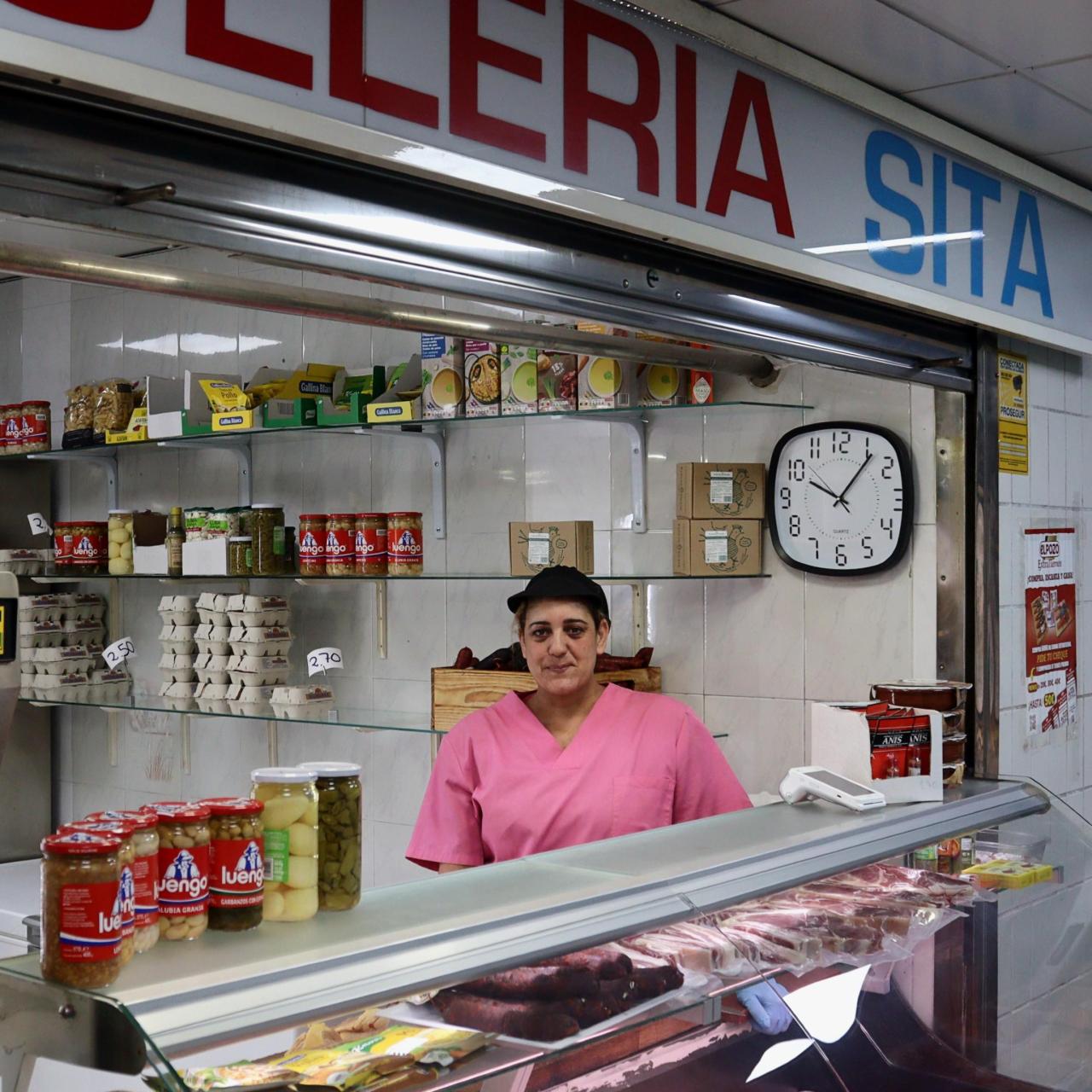 Arantxa, propietaria de la Pollería de Sita