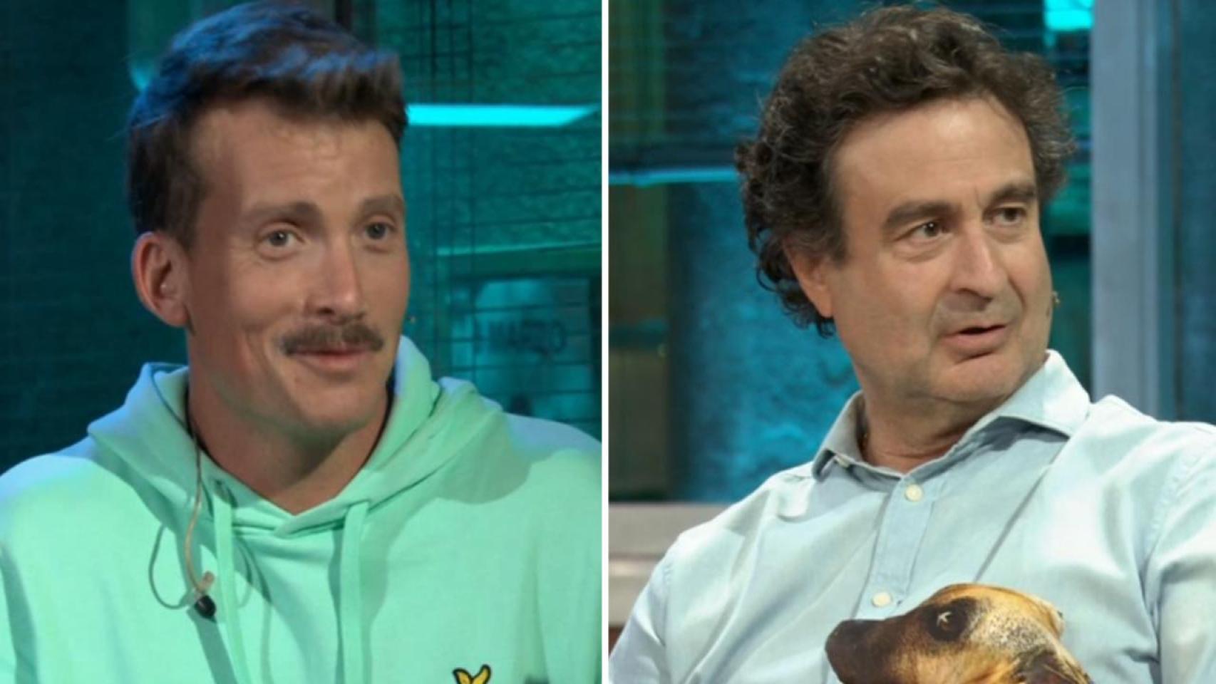 Grison y Pepe Rodríguez, en un fotomontaje de BLUPER.