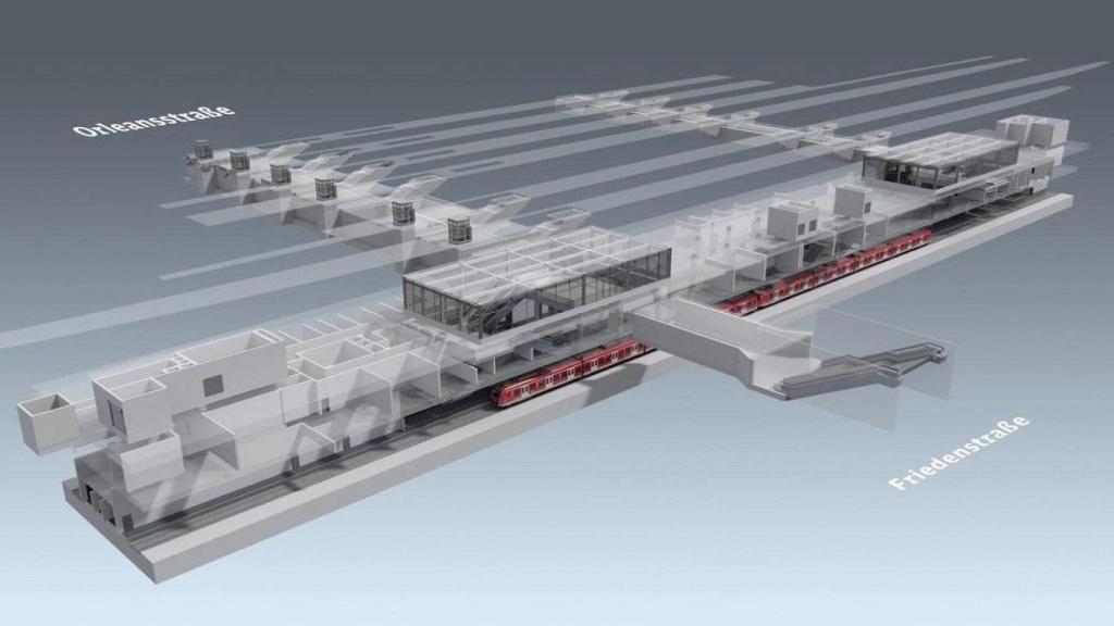 Estación de la S-Bahn en Múnich