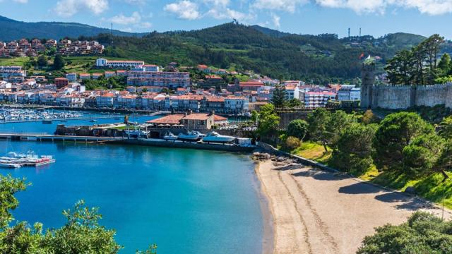Playa de Barbeira, en Baiona (Pontevedra)