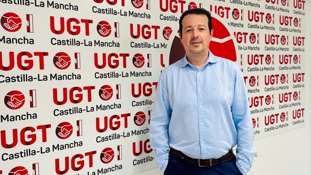 El secretario de Formación y Proyectos de UGT Castilla-La Mancha, Óscar Molina.