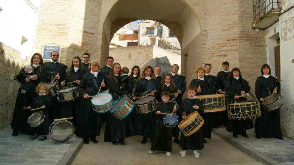 Los Lafaja, la familia aragonesa apasionada de la Semana Santa.