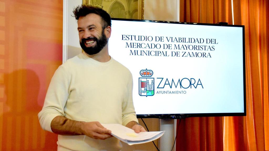 El primer teniente de alcalde y concejal de Promoción Económica, David Gago