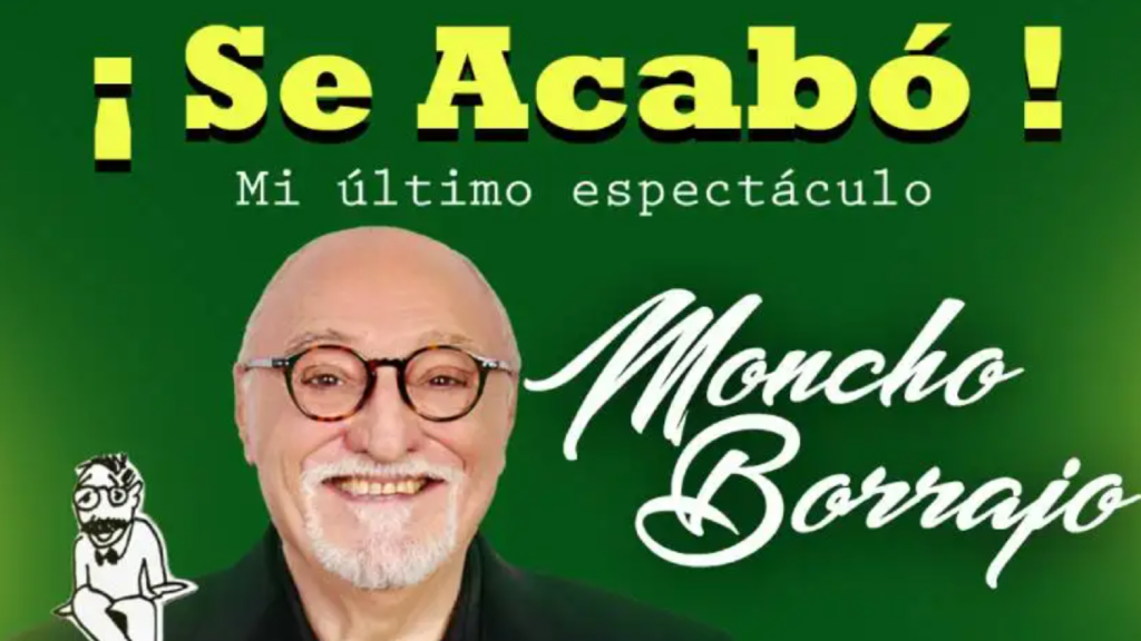 Moncho Borrajo en su gira de despedida 'Se acabó'.
