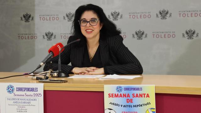 Marisol Illescas ha presentado hoy el Plan Corresponsables en el Ayuntamiento de Toledo