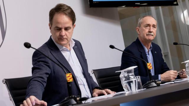 Bermúdez de Castro y Miguel Ángel Clavero presentan el nuevo plan de infraestructuras