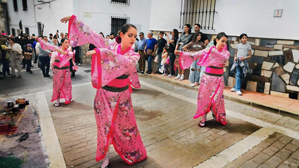 Fiesta de Sakura en Alfarnate.