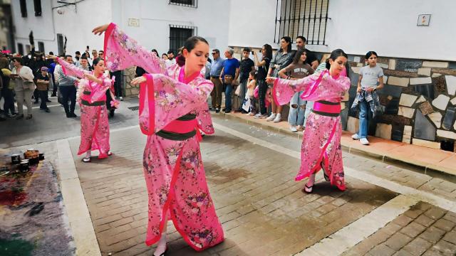 Fiesta de Sakura en Alfarnate.